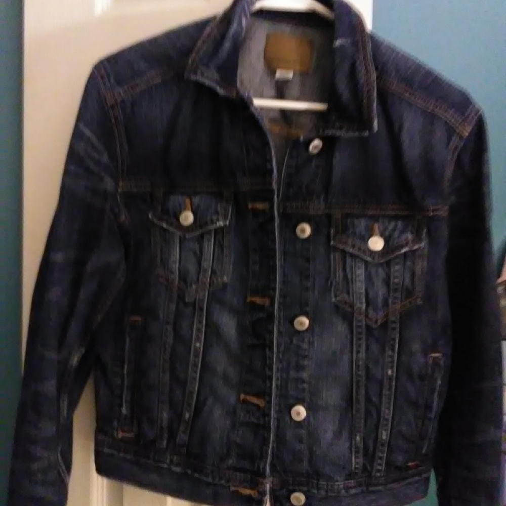 American Eagle Jean Jacket Size xs